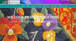 Desktop Screenshot of kennykreations.com